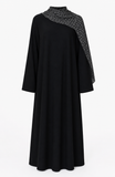 Geo Black Bamboo Modal Hijab
