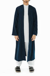 Men's Navy Jubba Lightweight Overcoat