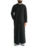 Men's Black Emirati Thobe