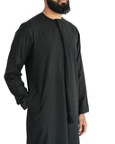Men's Black Emirati Thobe