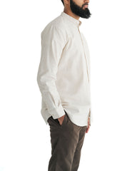 Men's Flax Linen Button Down Tunic Shirt