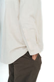 Men's Flax Linen Button Down Tunic Shirt