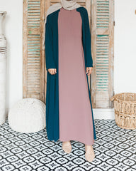 Desert Sand Empire Zip Abaya