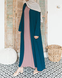 Desert Sand Empire Zip Abaya