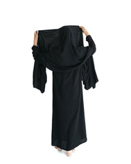 Extra Large Black Marina Shawl