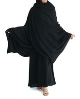 Extra Large Black Marina Shawl