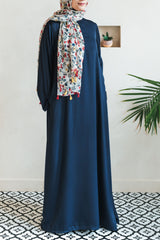 Navy Essentials Abaya