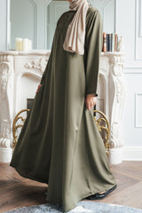 Thyme Green Essentials Abaya