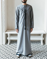 Men's Lead Grey Emirati Thobe