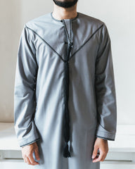 Men's Lead Grey Emirati Thobe