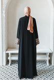 Black Marina Embroidered Kimono