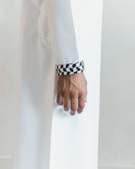 Men's White Kufiya Thobe