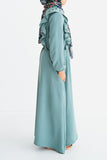 Girls Sage Ruffle Abaya