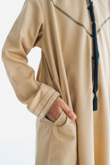 Boy's Camel Tan Emirati Thobe