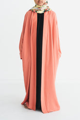 Girls Dark Peach Kimono