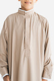 Boy's Light Tan Basic Thobe