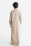 Boy's Light Tan Basic Thobe