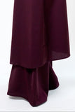 Burgundy Long Button-Down Tunic