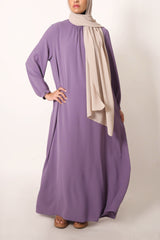 Spring Lilac Blouse Abaya