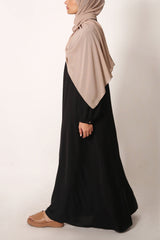 Black Blouse Abaya