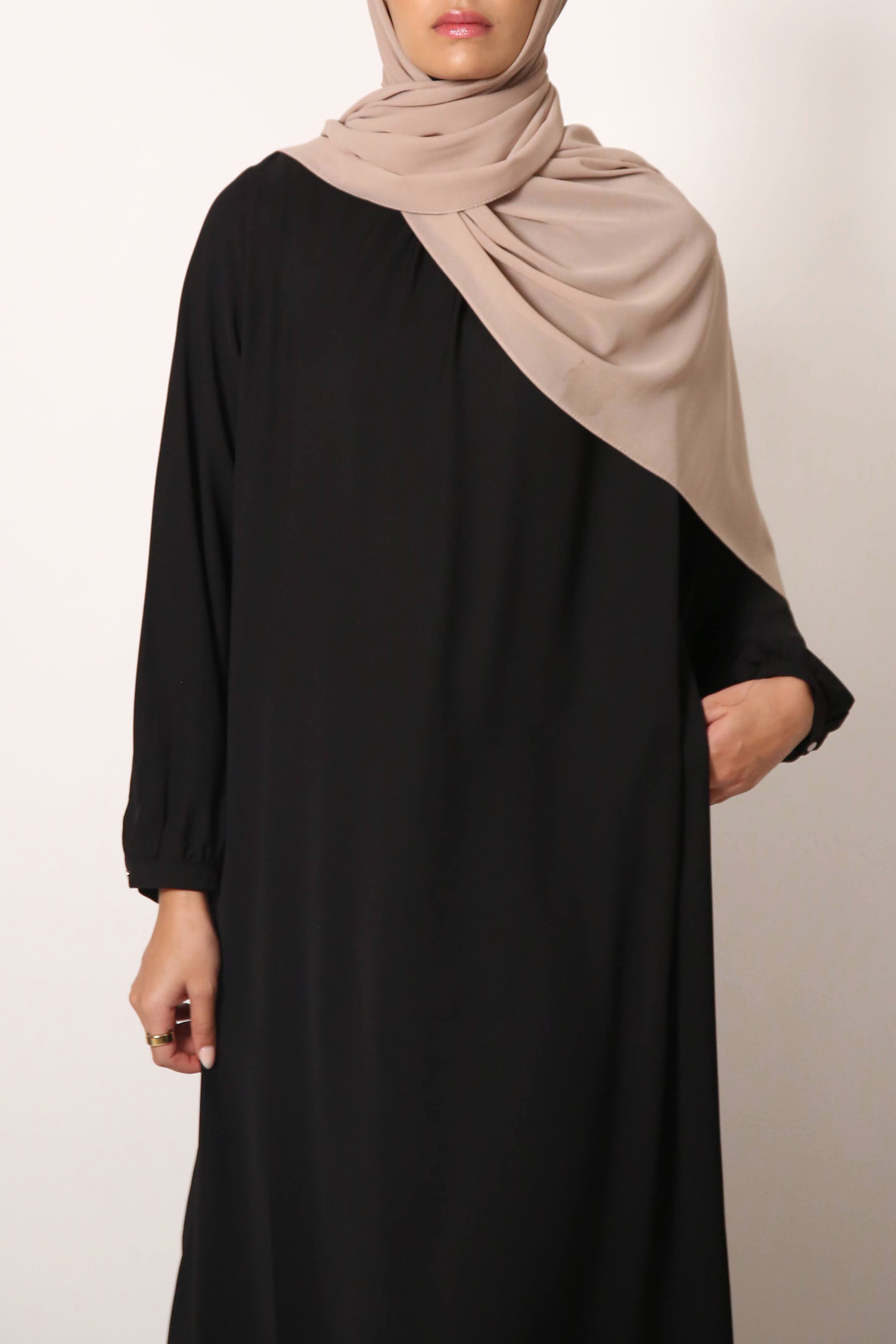 Black Blouse Abaya