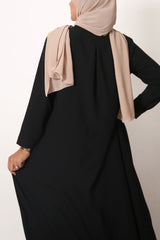 Black Box Pleated Abaya