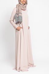 Blush Beige Empire Zip