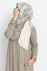 Taupe Jersey Umbrella