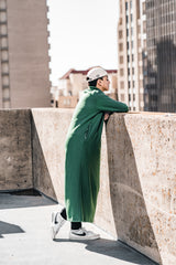 Men's Kelly Green Mockneck Thobe