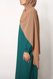 Spring Green Blouse Abaya