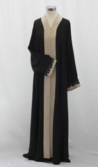 Vintage Linen Lace Abaya