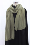 Army Green Jersey Wrap HijaaB