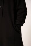 Boy's Black Mockneck Thobe