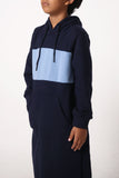 Boy's Navy Hoodie Thobe