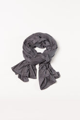 Charcoal Grey Jersey Wrap HijaaB