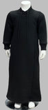 Boy's Black Mockneck Thobe