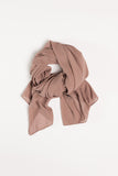 Dark Taupe Chiffon Georgette Hijab