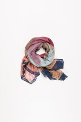 Purple Paisley Ombre Wrap Hijab