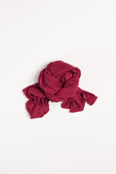 Ruby Red Jersey Wrap HijaaB