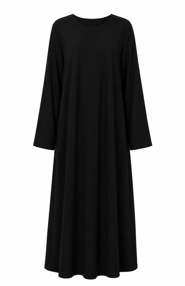 Black Marina Full-Sleeve Slip