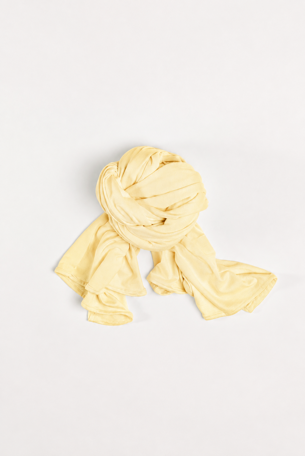 Butter Cup Yellow Jersey Wrap HijaaB
