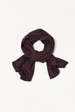 Chocolate Plum Brown Jersey Wrap HijaaB