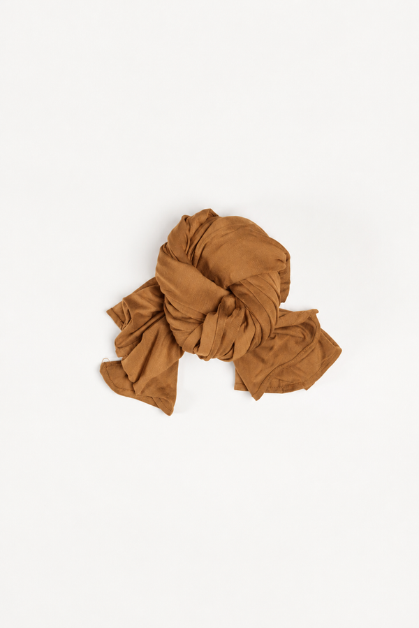 Honey Golden Brown Jersey Wrap HijaaB