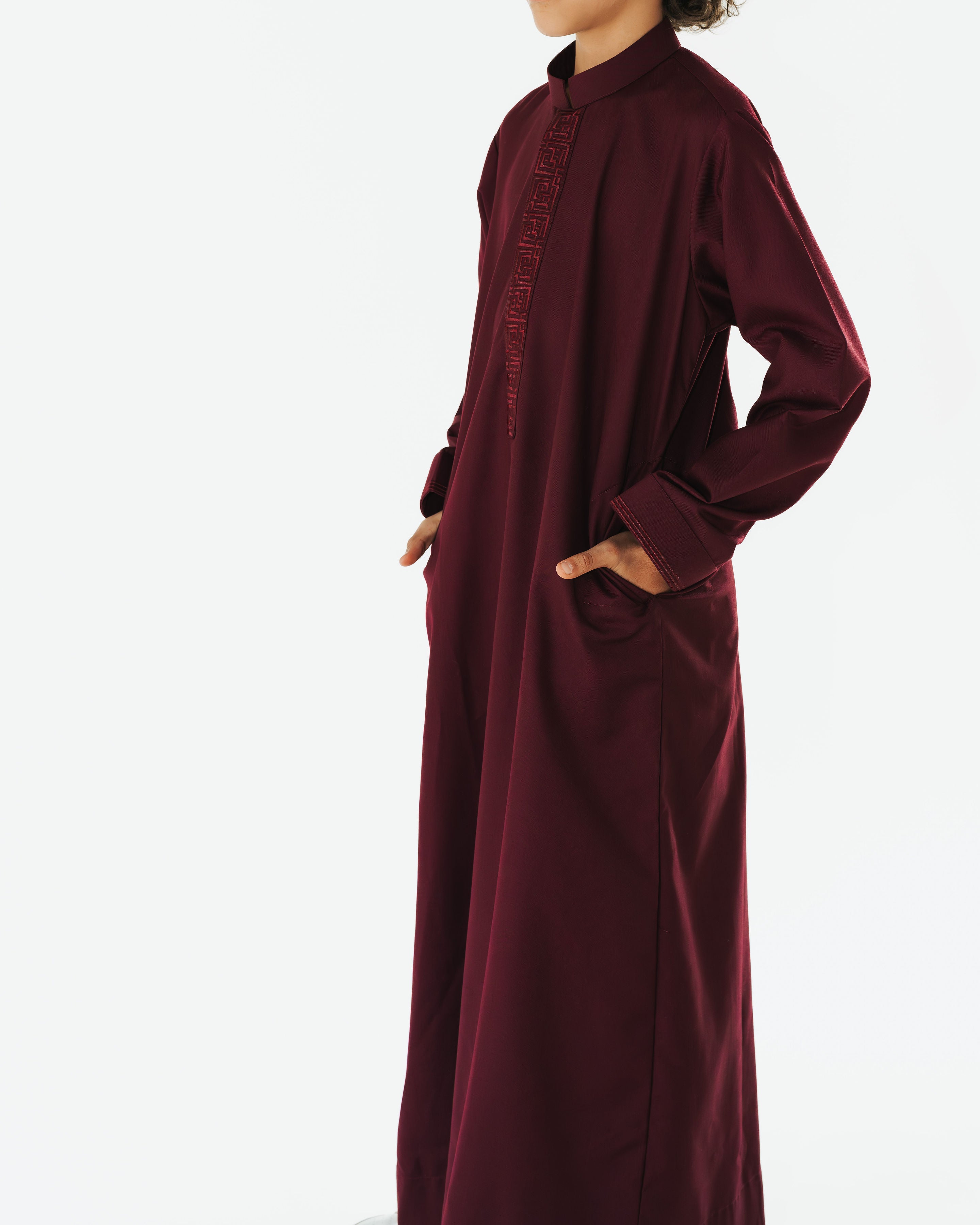 Boy's Deep Ruby Signature Thobe