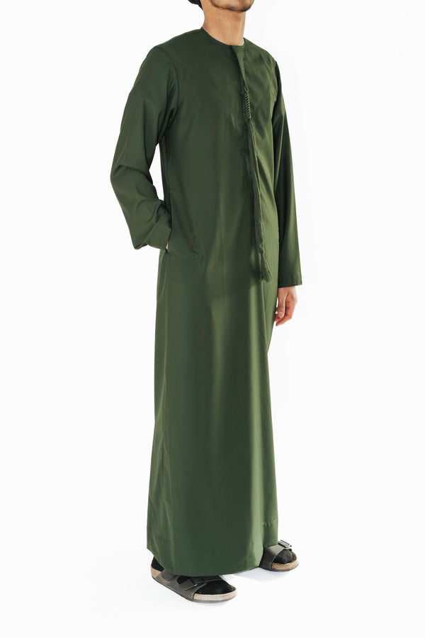 Men's Olive Emirati Thobe