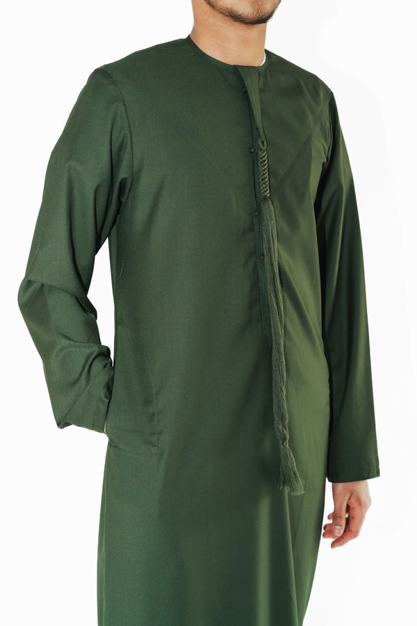 Men's Olive Emirati Thobe