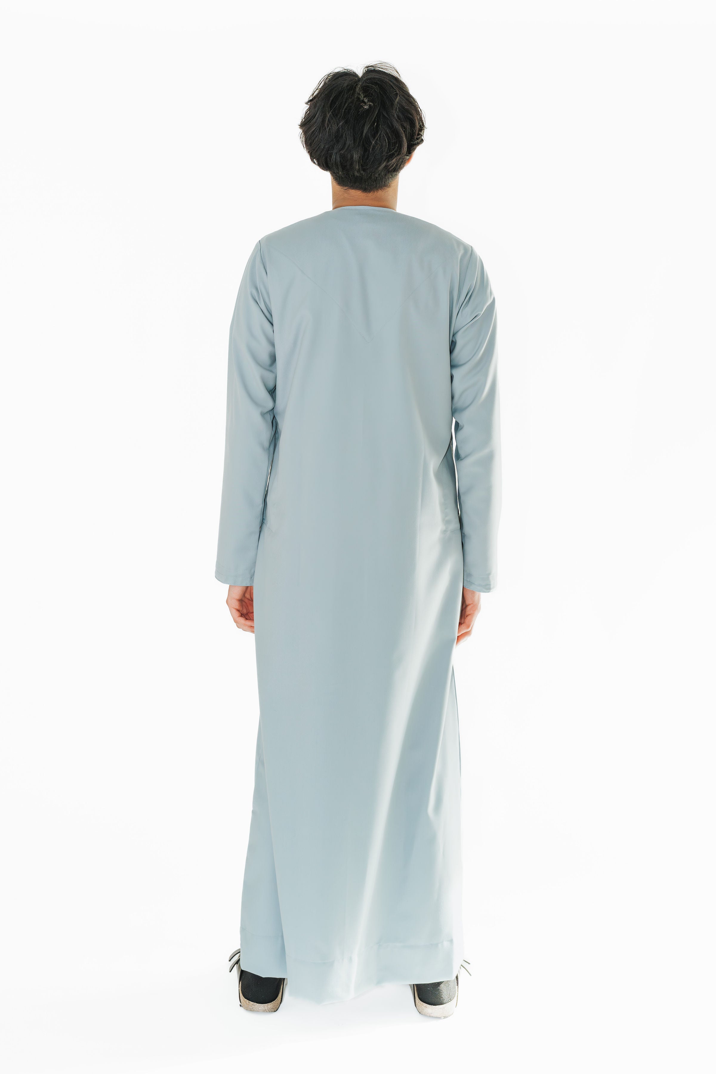Men's Tranquil Grey Blue Emirati Thobe