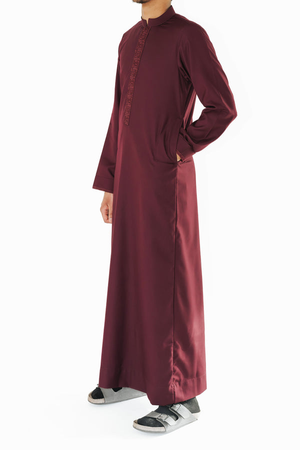 Men's Deep Ruby Signature Thobe