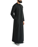 Men's Black Emirati Thobe