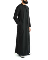 Men's Black Emirati Thobe